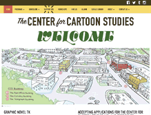 Tablet Screenshot of cartoonstudies.org